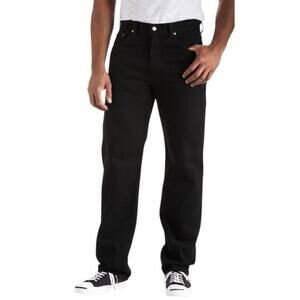 NWT Levi's 550 size 34x36 Classic Black Relaxed Fit Jeans Tall Men's